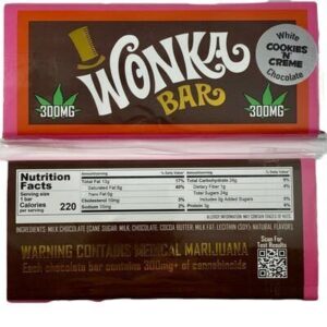 Wonka Chocolate Bar – Cookies N Cream